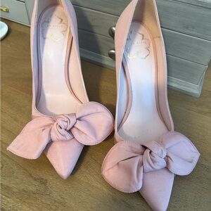 Ted Baker Pink Bow Heels